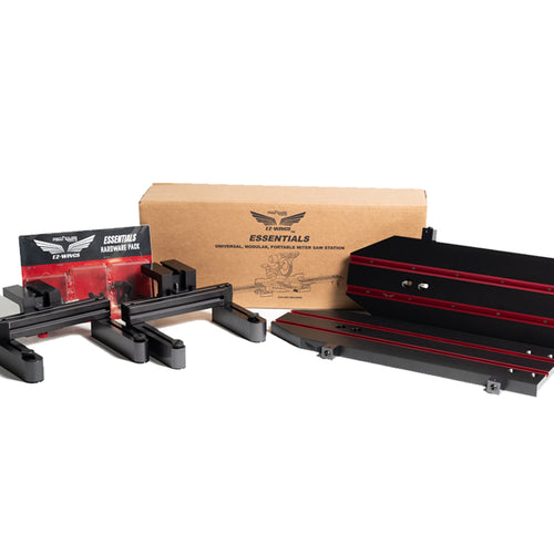 EZ-Wings ESSENTIALS 4' Portable Miter Saw Station