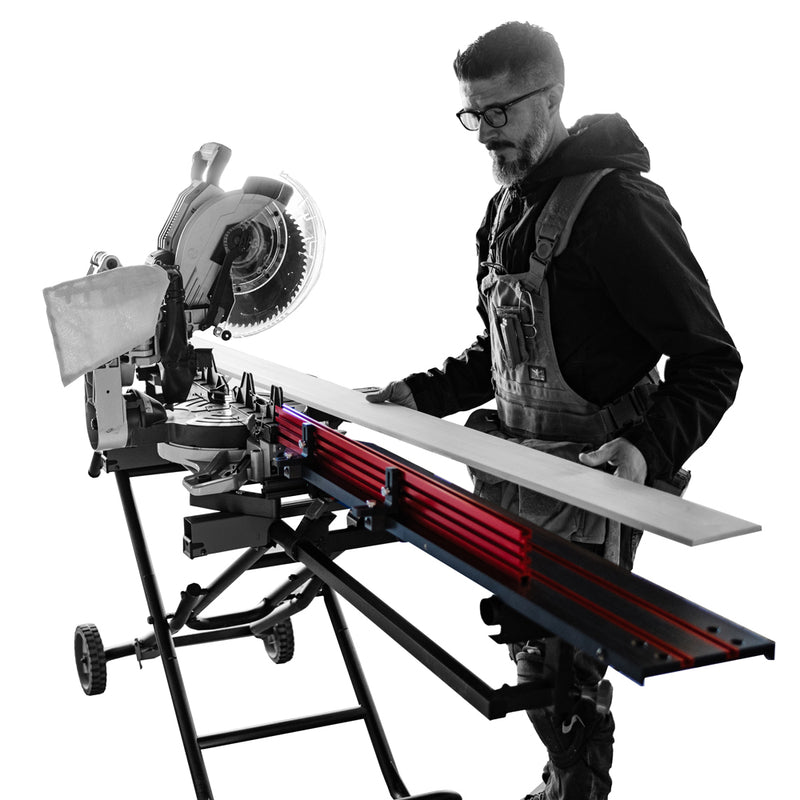 EZ-Wings PRO 8&#39; Portable Miter Saw Station
