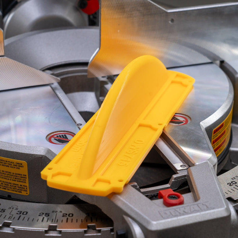 DeWALT DWS715 Zero Clearance Dust Collection Throat Plate Gen 2
