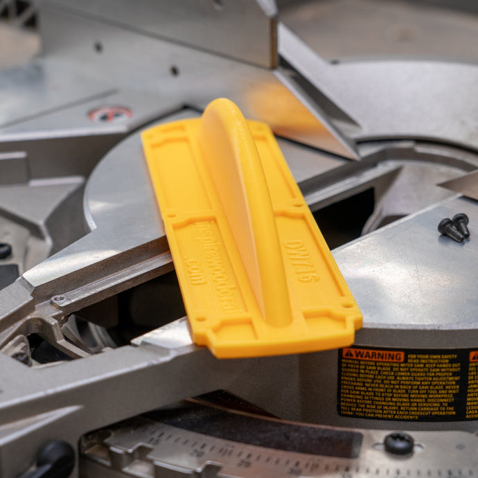 DeWALT DW716 Zero Clearance Dust Collection Throat Plate Gen 2