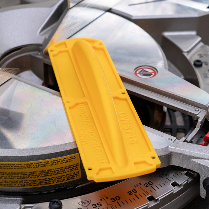 DeWALT DWS716 Zero Clearance Dust Collection Throat Plate Gen 2