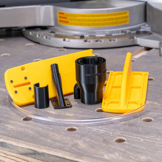 DeWALT DWS779/780 Zero Clearance Dust Collection Throat Plate Gen 2