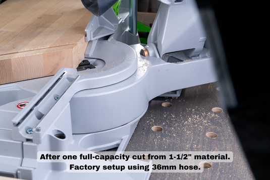 Festool Kapex KS 120 Zero Clearance Dust Collection Throat Plate